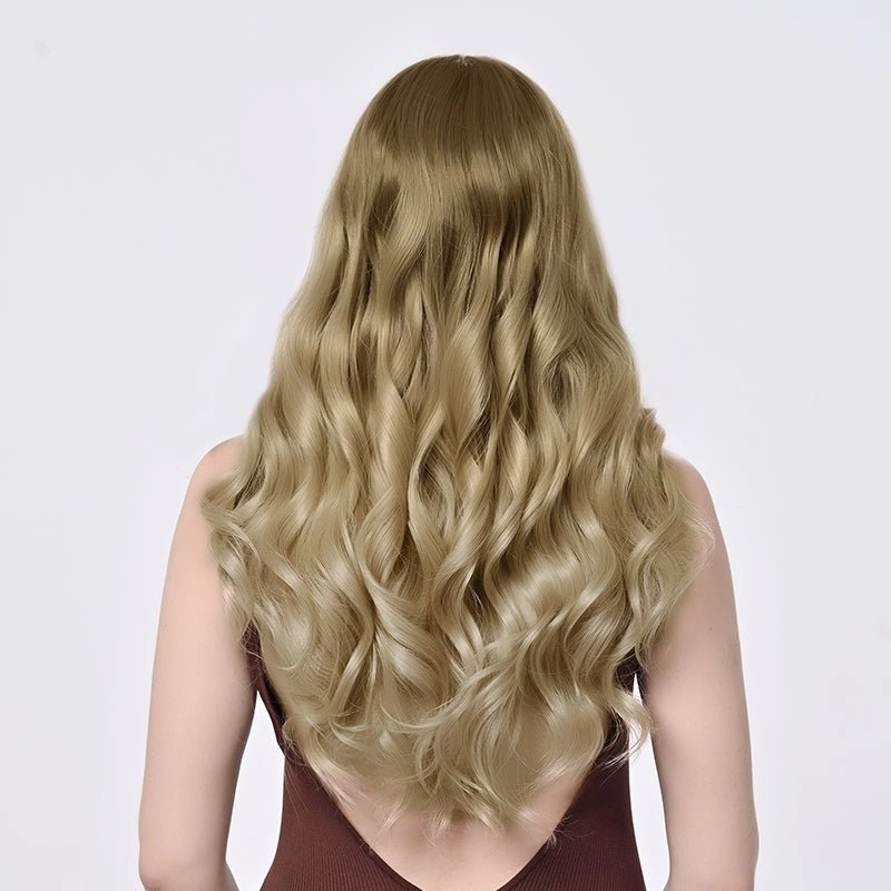 Kiki-24 inches Luxury ombre dark blonde body wave lace wigs