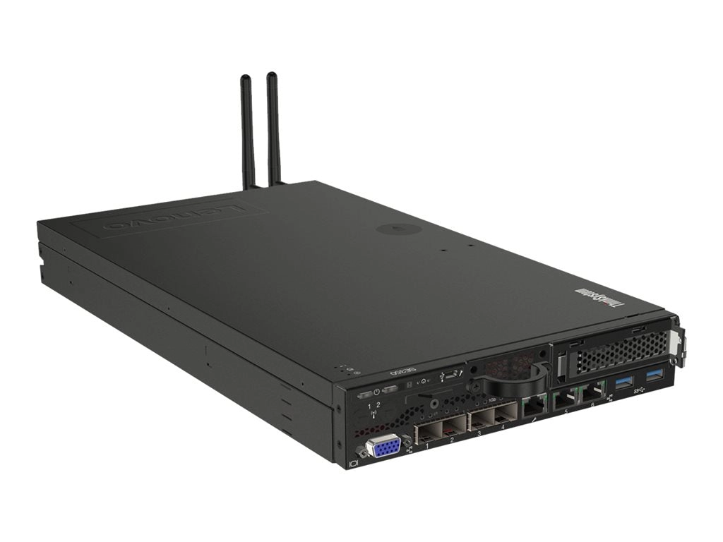 Lenovo ThinkSystem SE350 7Z46 - Desktop Mounting - server - rack-mountable 1U - 1-way - 1 x Xeon D-2123IT / up to 3 GHz - RAM 7Z46A009NA