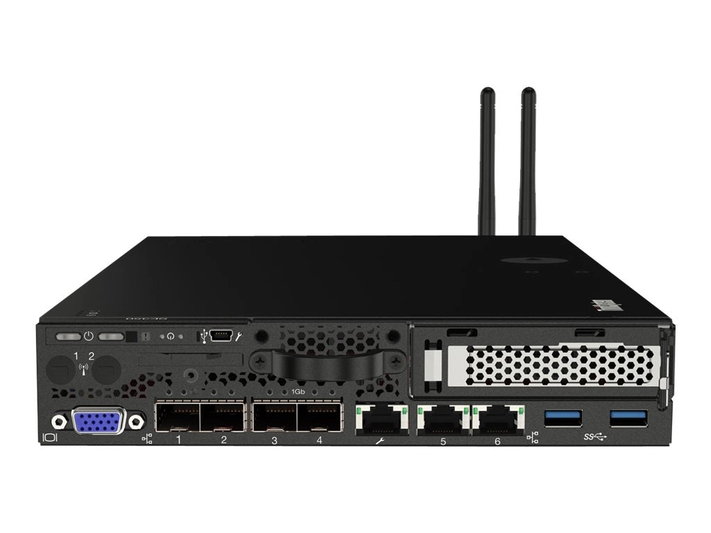 Lenovo ThinkSystem SE350 7Z46 - Desktop Mounting - server - rack-mountable 1U - 1-way - 1 x Xeon D-2123IT / up to 3 GHz - RAM 7Z46A009NA