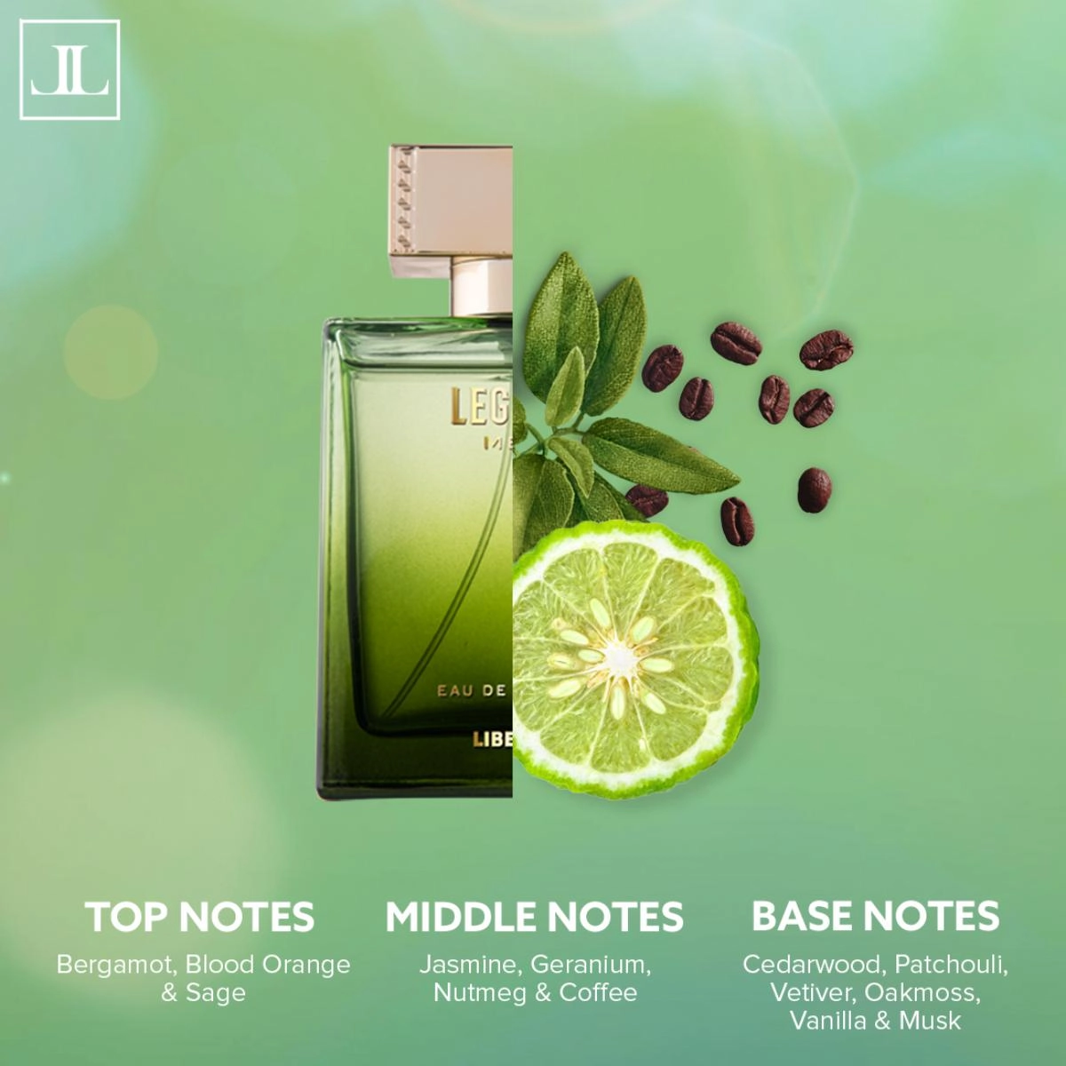 Liberty Luxury Gift Set - Legend for Men, Eden for Women (100ml/3.4Oz each), Eau De Parfum (EDP), Crafted in France, Long Lasting Smell.