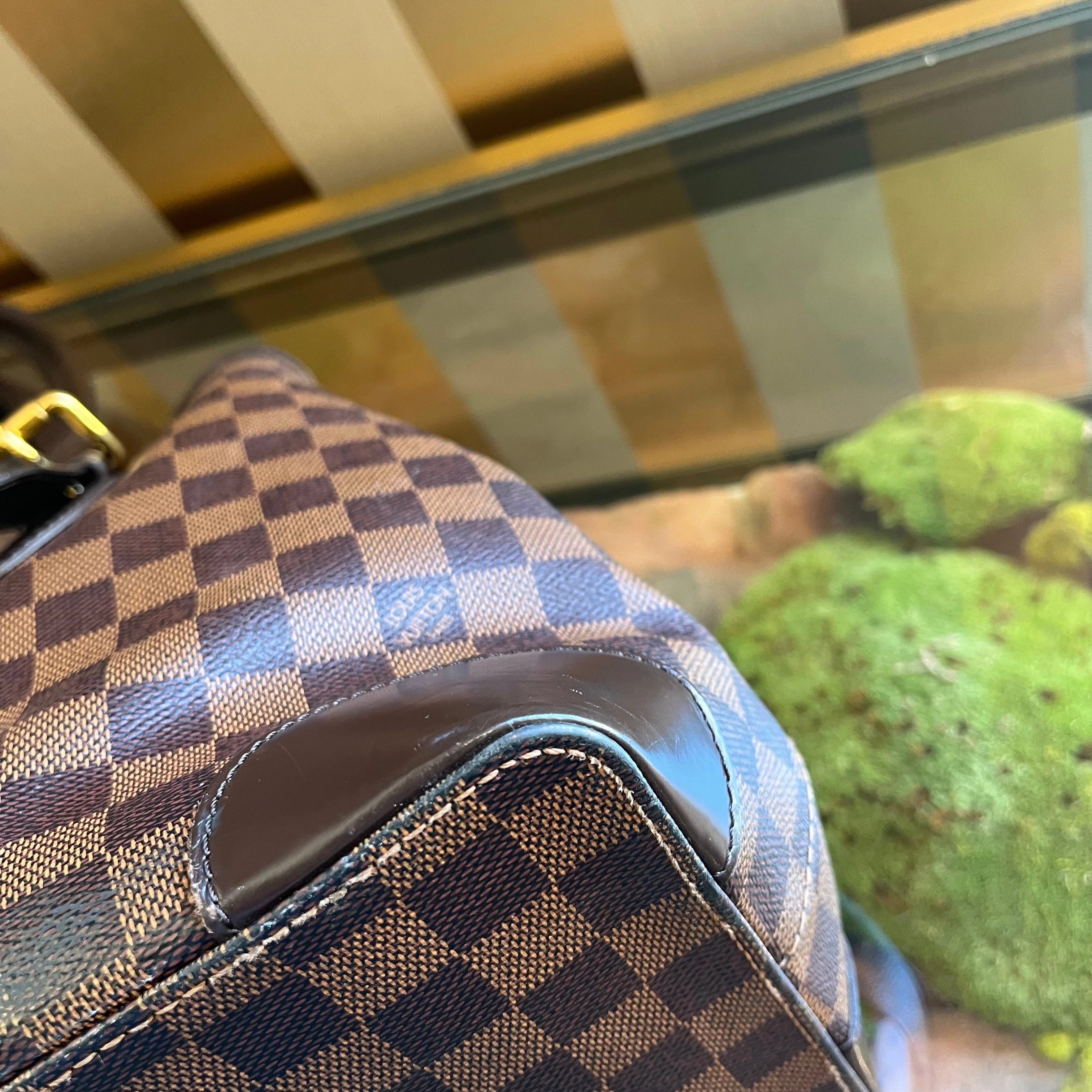 LOUIS VUITTON Hampstead Damier Ebene GM Shoulder Bag
