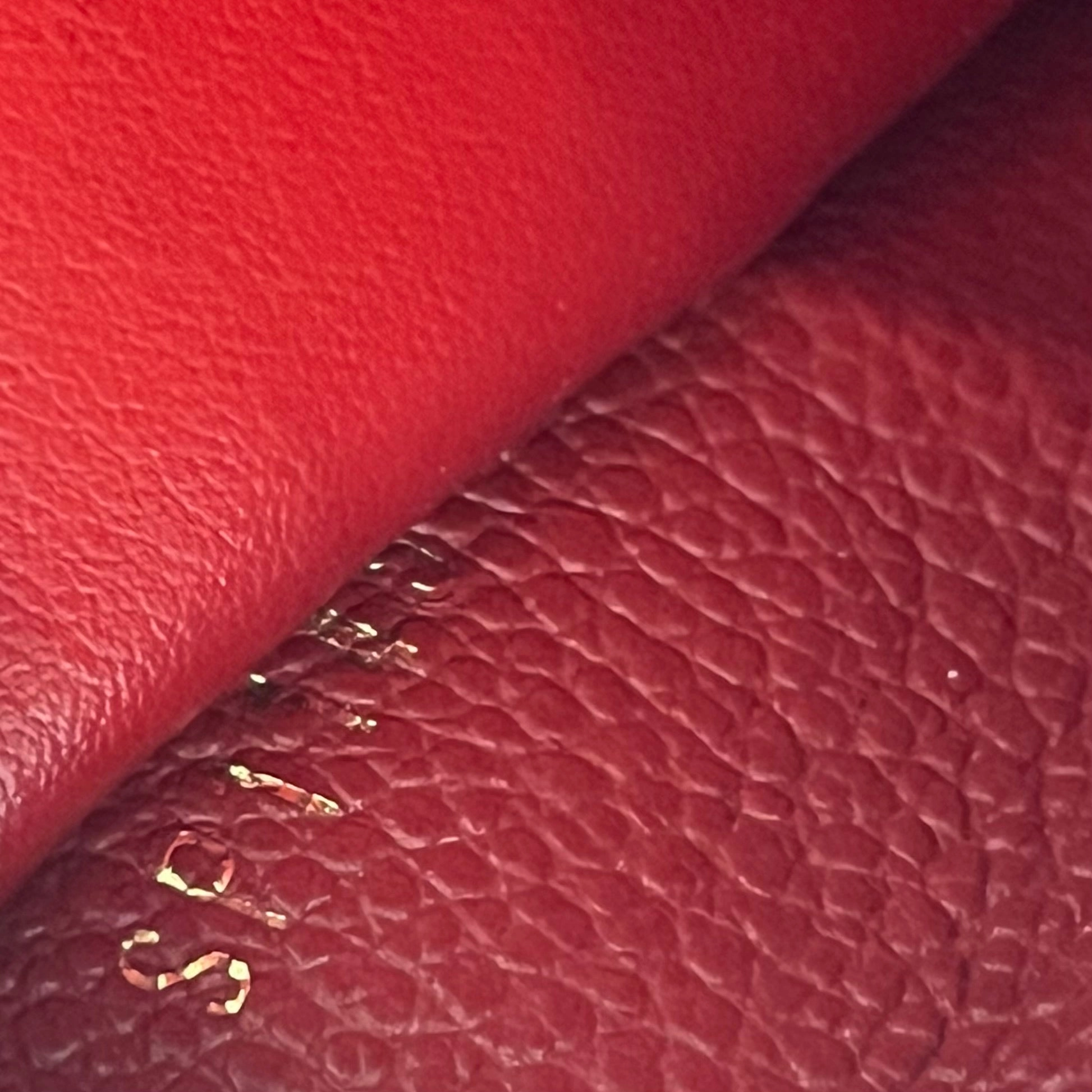 LOUIS VUITTON Jaipur Monogram Empreinte Leather Zippy Wallet