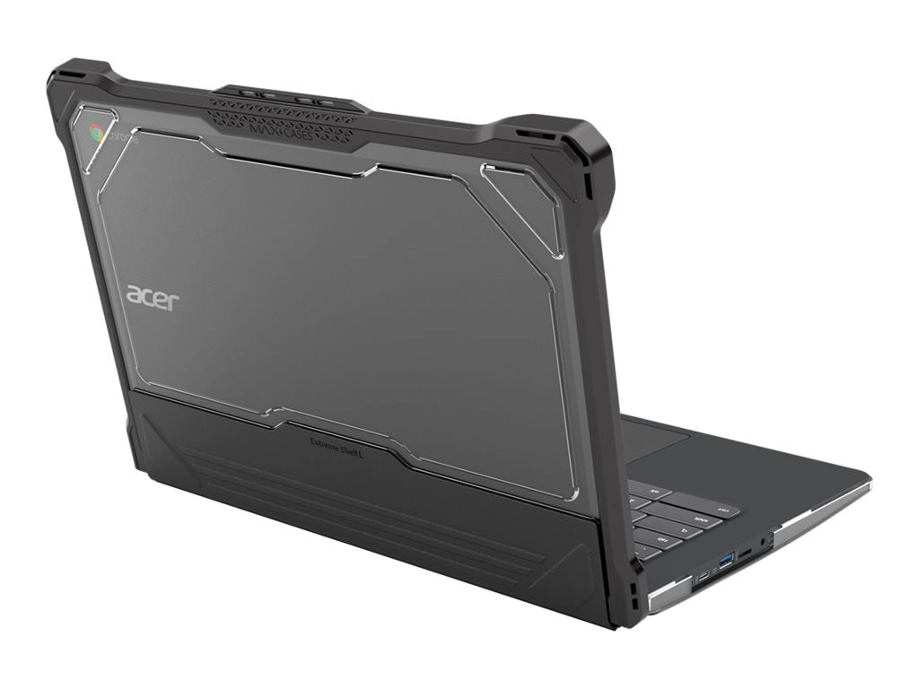 MAXCases Extreme Shell L - Notebook shell case - rugged - 11 - black AC-ESL-C741L-BCLR