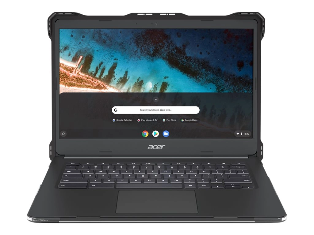 MAXCases Extreme Shell L - Notebook shell case - rugged - 11 - black AC-ESL-C741L-BCLR