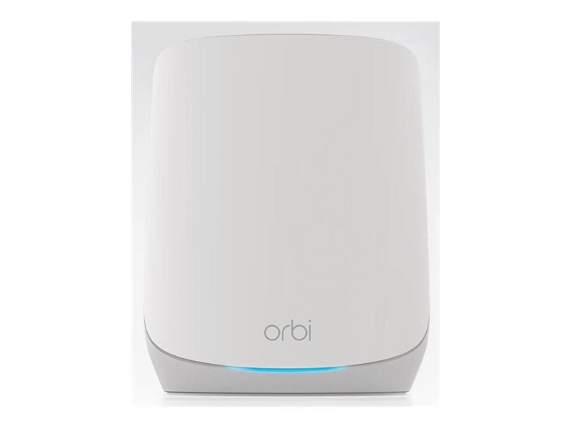 NETGEAR Orbi 760 Series RBS760 - Wi-Fi system - (extender) - up to 2,500 sq.ft - mesh 1GbE, 2.5GbE - Wi-Fi 6 - Tri-Band RBS760-100NAS