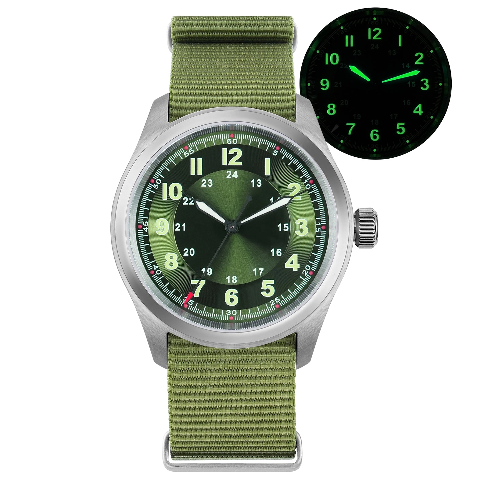 ★Pre-Owned★Militado VH31 38mm Field Watch ML08