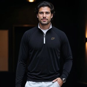 Purdue DriRelease® Performance Pullover Black