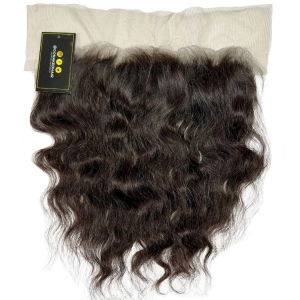 Raw Indian Curly 13x4 Transparent Lace Human Hair Frontal