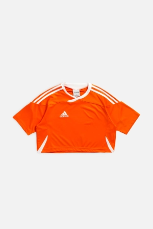 Rework Crop Adidas Athletic Top - S