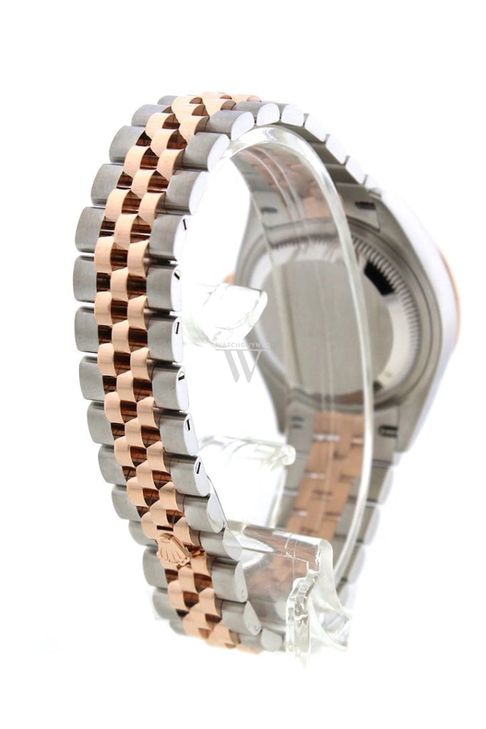 Rolex Datejust 28 Mother-of-pearl Diamonds Dial Diamond Bezel Rose Gold Two Tone Watch 279381RBR 279381