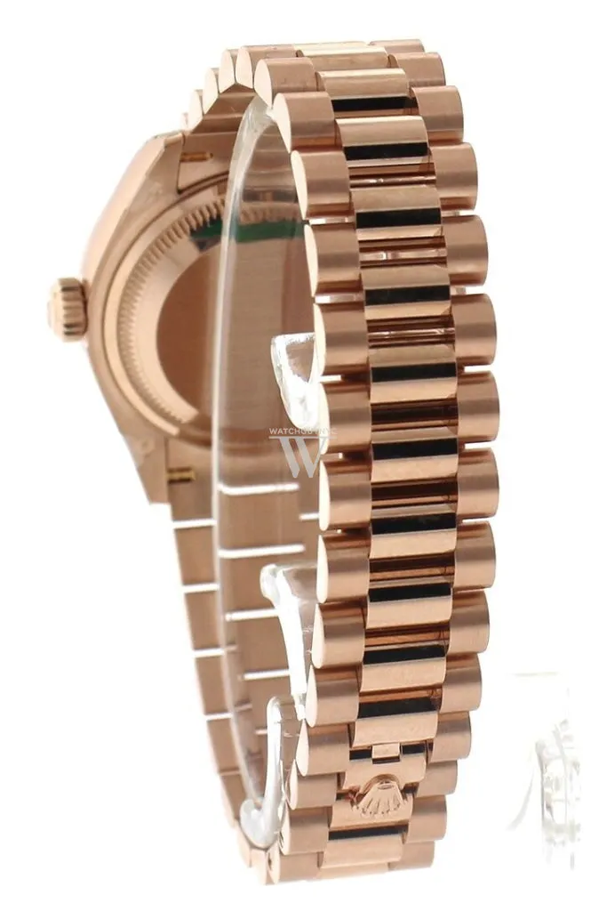 Rolex Lady-Datejust 28 Chocolate Dial 18K Rose Gold President Ladies Watch 279135RBR 279135