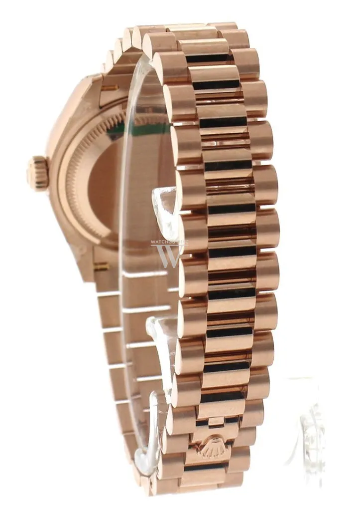 Rolex Lady-Datejust 28 Chocolate Dial 18K Rose Gold President Ladies Watch 279135RBR 279135