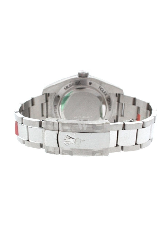 Rolex Milgauss Black Dial Stainless Steel Men's Watch 116400GV DC