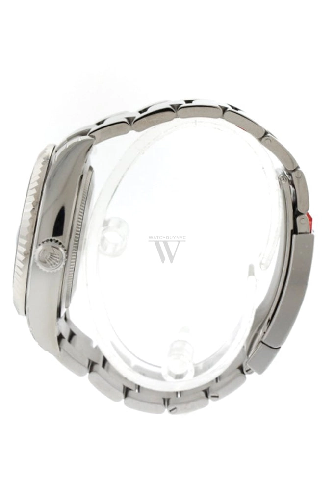 Rolex Sky Dweller Black Dial 18K White Gold Bezel Oyster Men's Watch 326934