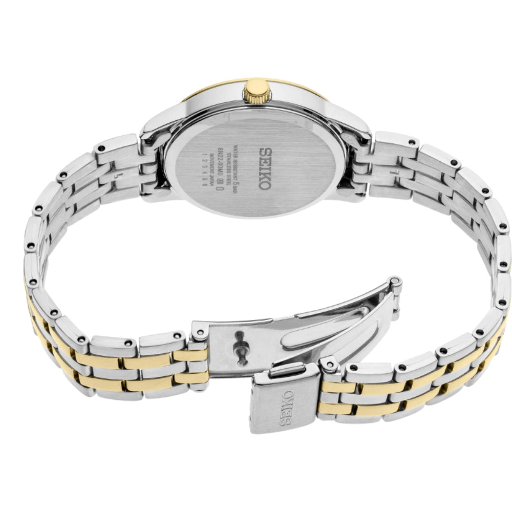 Seiko Essentials 30mm Two-Tone Quartz Watch