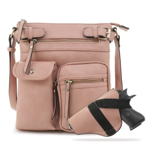 Shelby Concealed Carry Lock and Key Crossbody