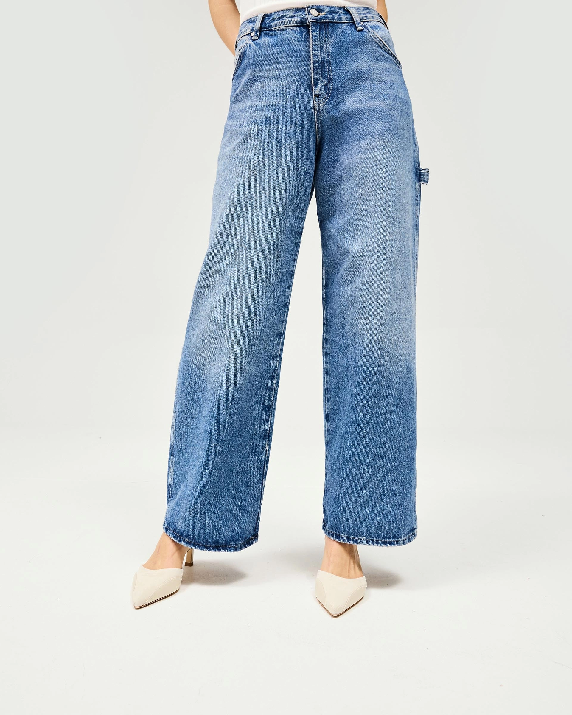 Skater Jean - Washed Blue