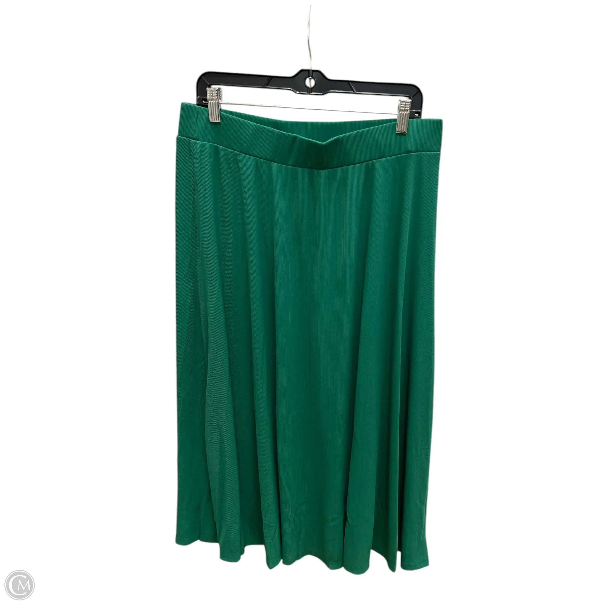 Skirt Set 2pc By Clothes Mentor In Green, Size: Xl