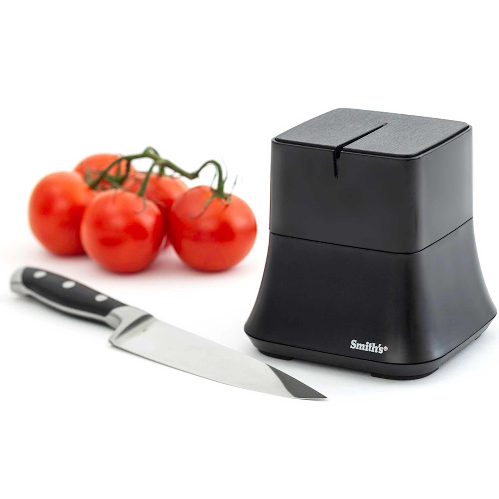 Smith's Knife Sharpener - Mesa Onyx Black Single Slot Electric Kitchen | SM51031