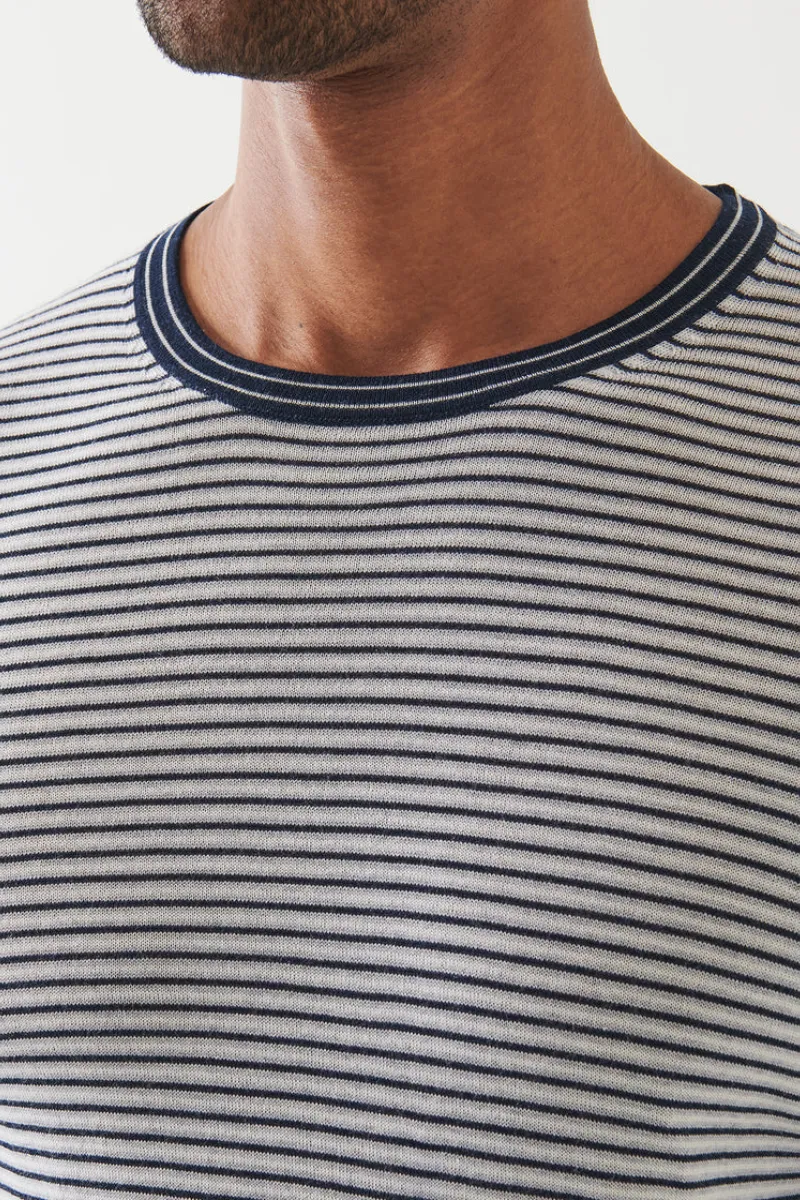 Stripe Crewneck