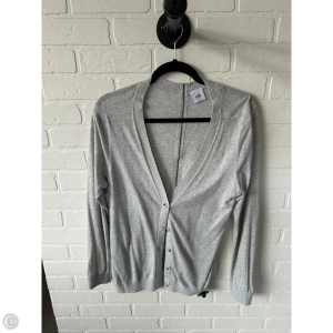 Sweater Cardigan By Cabi In Grey, Size: M
