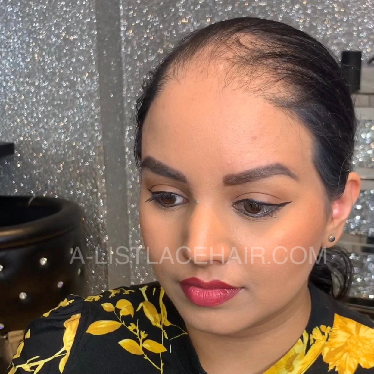 The DELILAH - HD Transparent Lace wig Glueless Silky Straight 100% Human Hair
