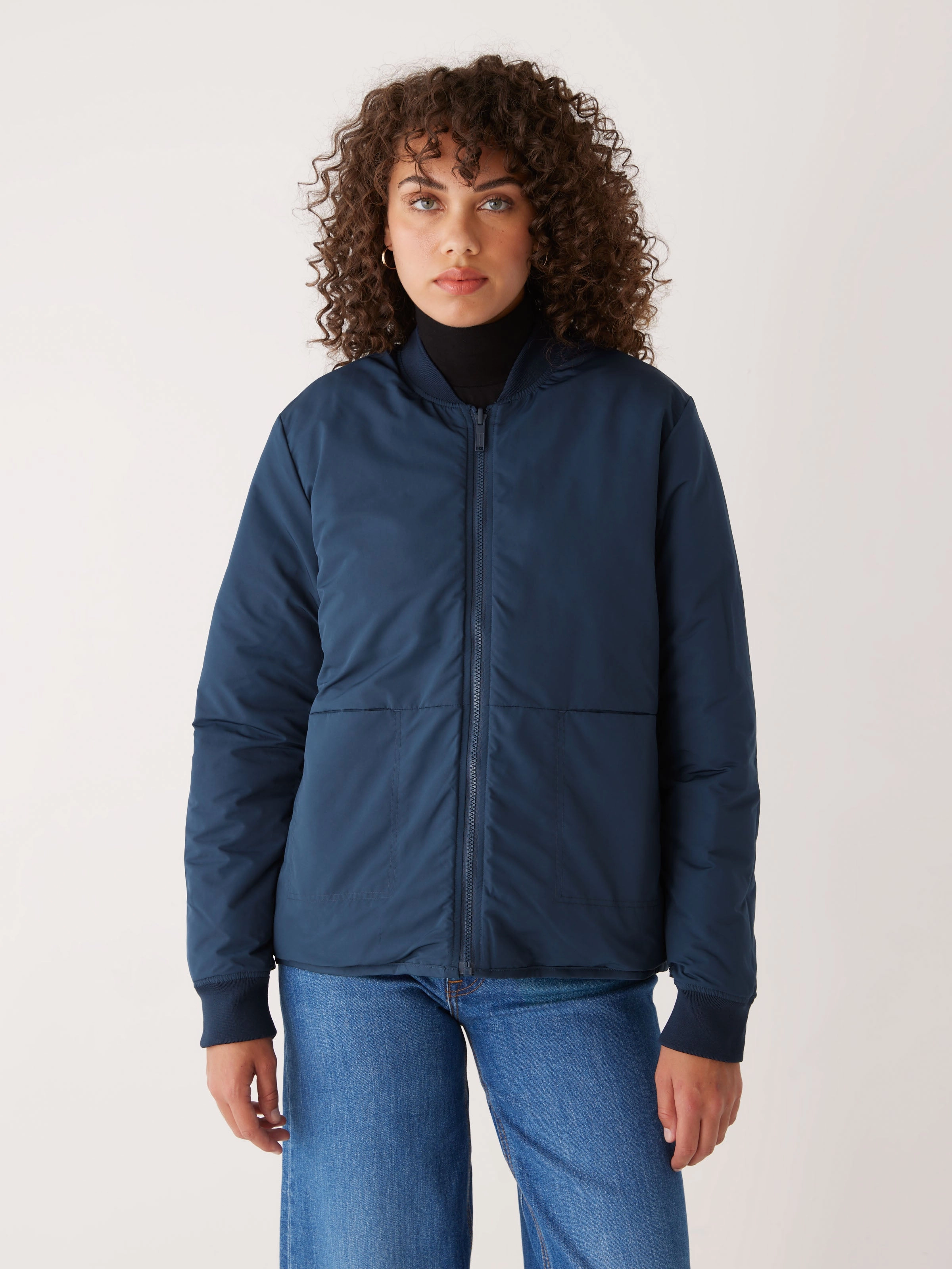 The Skyline Reversible Bomber in Space Blue