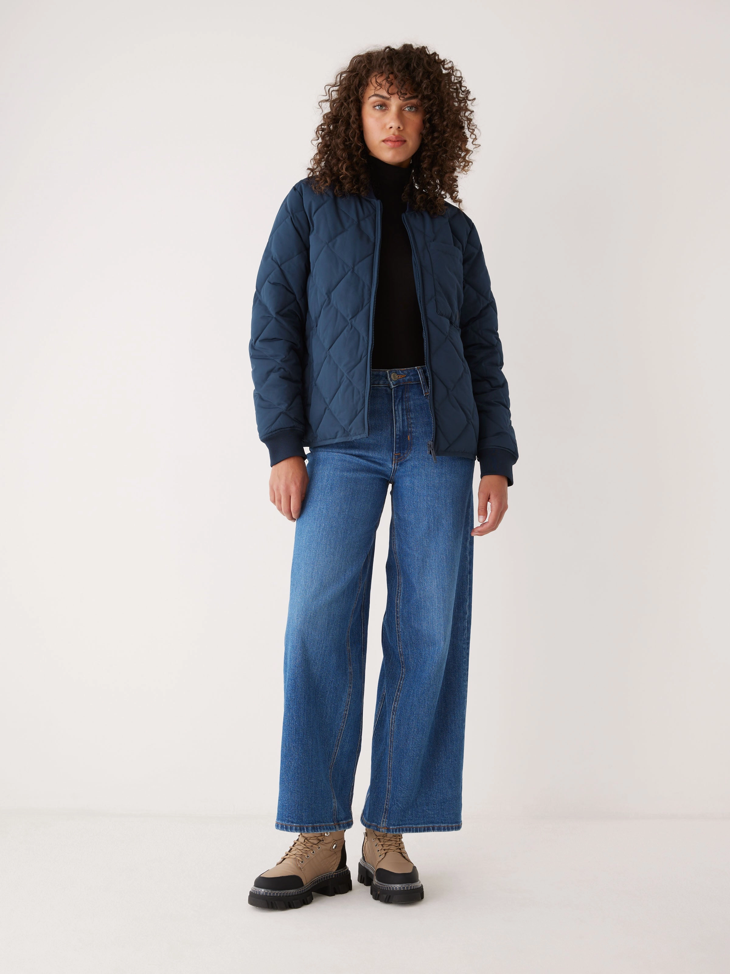 The Skyline Reversible Bomber in Space Blue