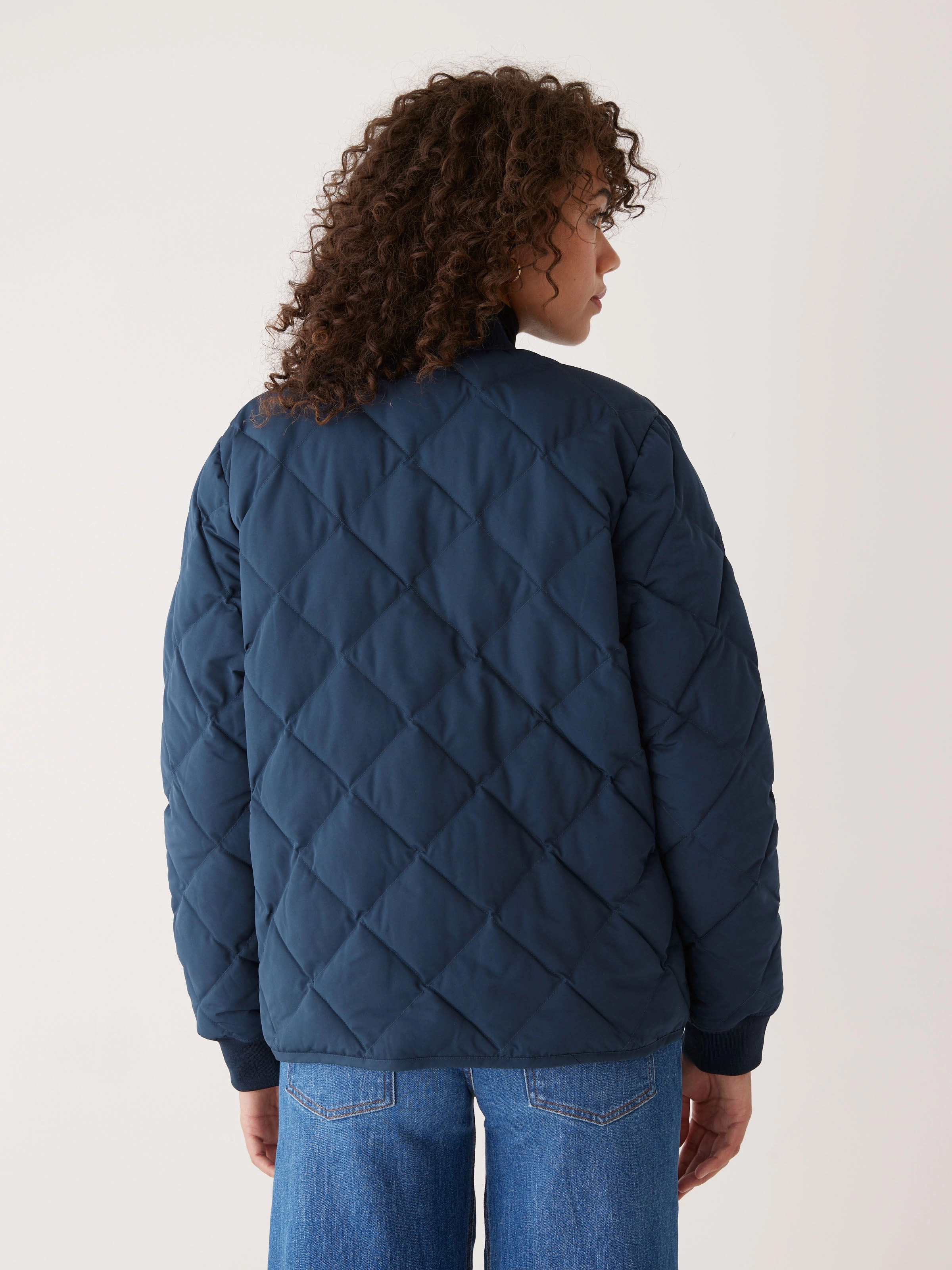 The Skyline Reversible Bomber in Space Blue