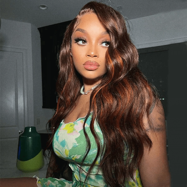 Tuneful Super Deal 4/350 Highlight Body Wave Straight 13x6 Lace Human Hair Frontal Wigs 180% Density