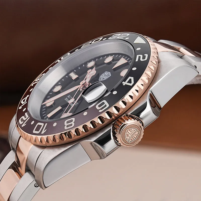 ★US Pre-Owned★Watchdives WD16760 NH34 Sub GMT Watch