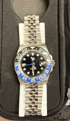 ★US Pre-Owned★Watchdives WD16760 NH34 Sub GMT Watch