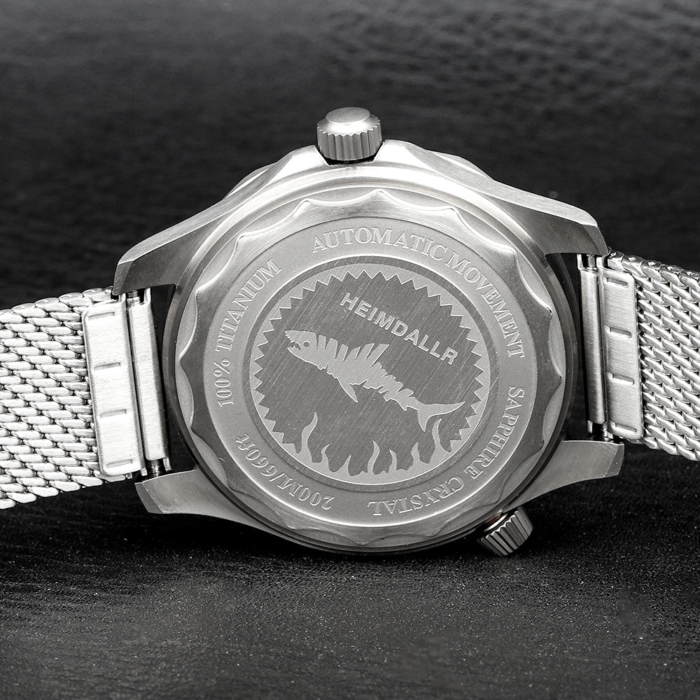 V2 Heimdallr Titanium 007 Edition NTTD Dive Watch