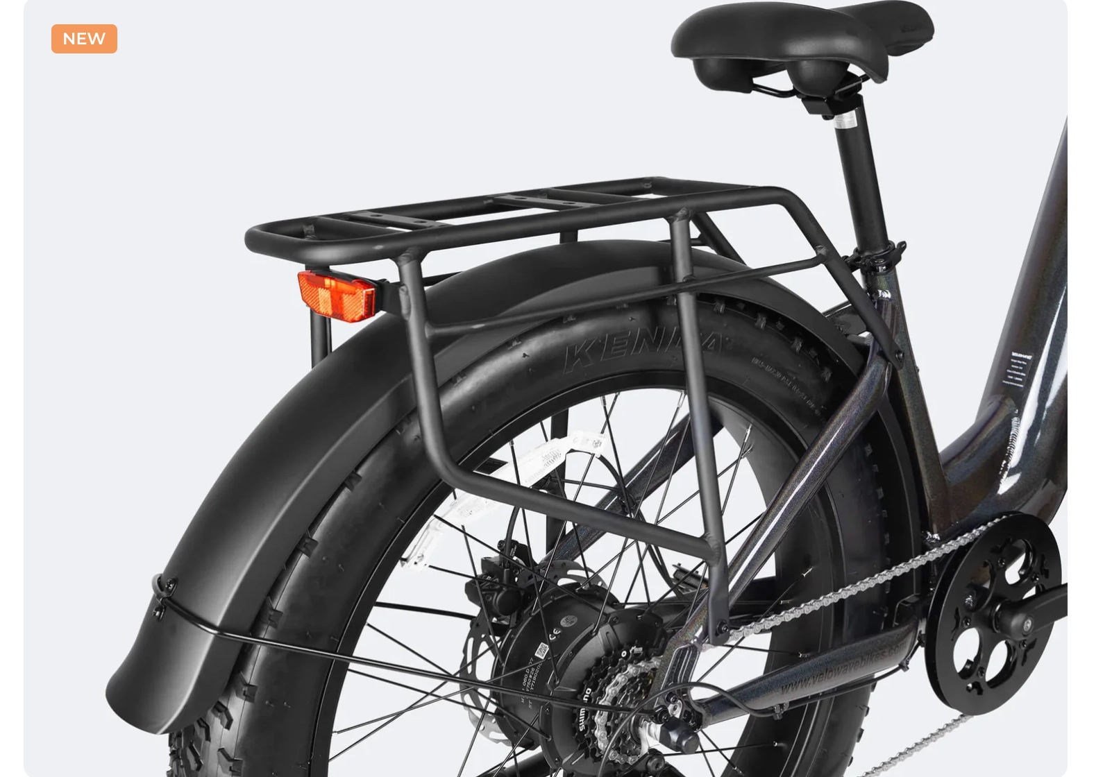 Velowave Ranger 3.0 Torque Step Thru Electric Fat Tire Bike