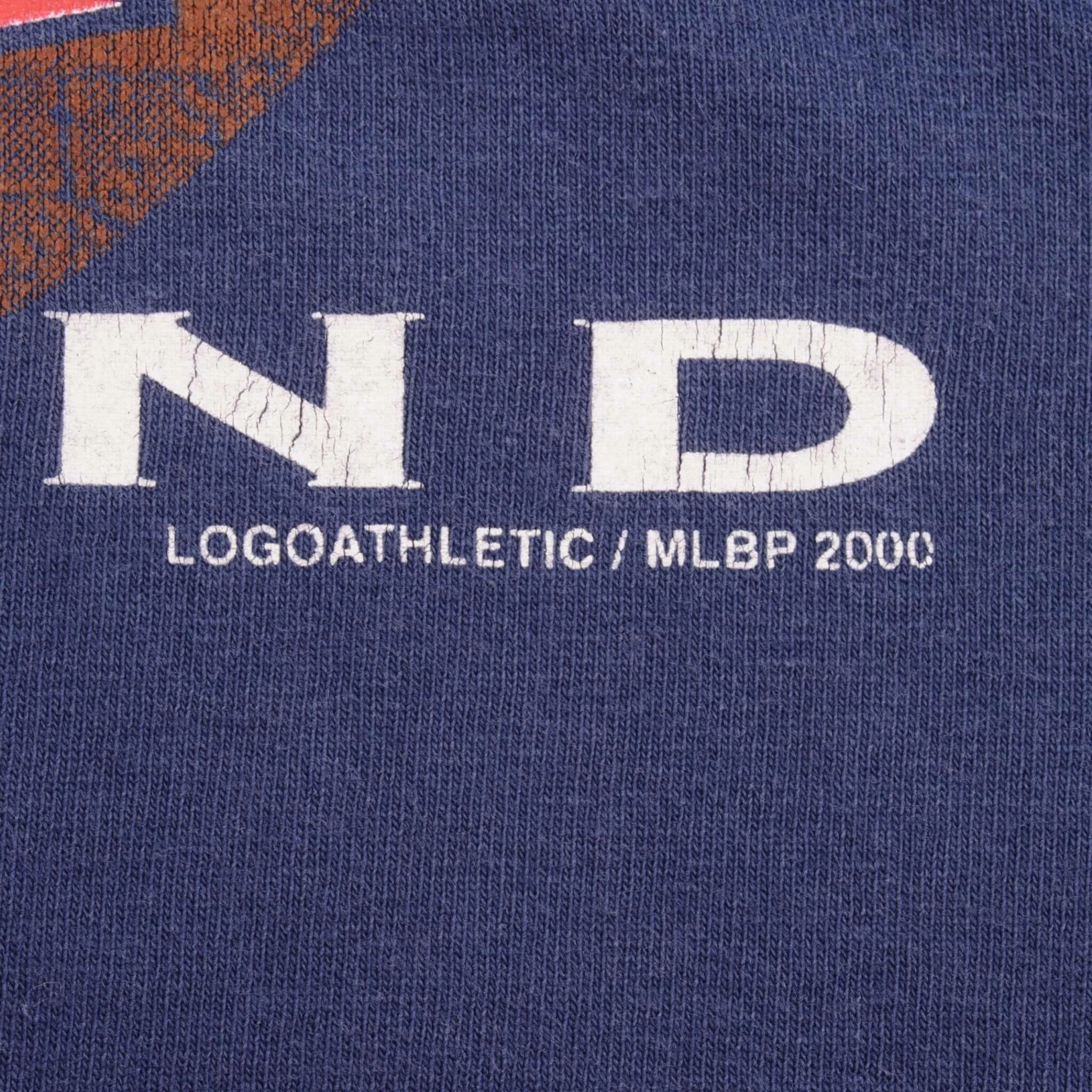 VINTAGE MLB CLEVELAND INDIANS 2000 TEE SHIRT SIZE LARGE