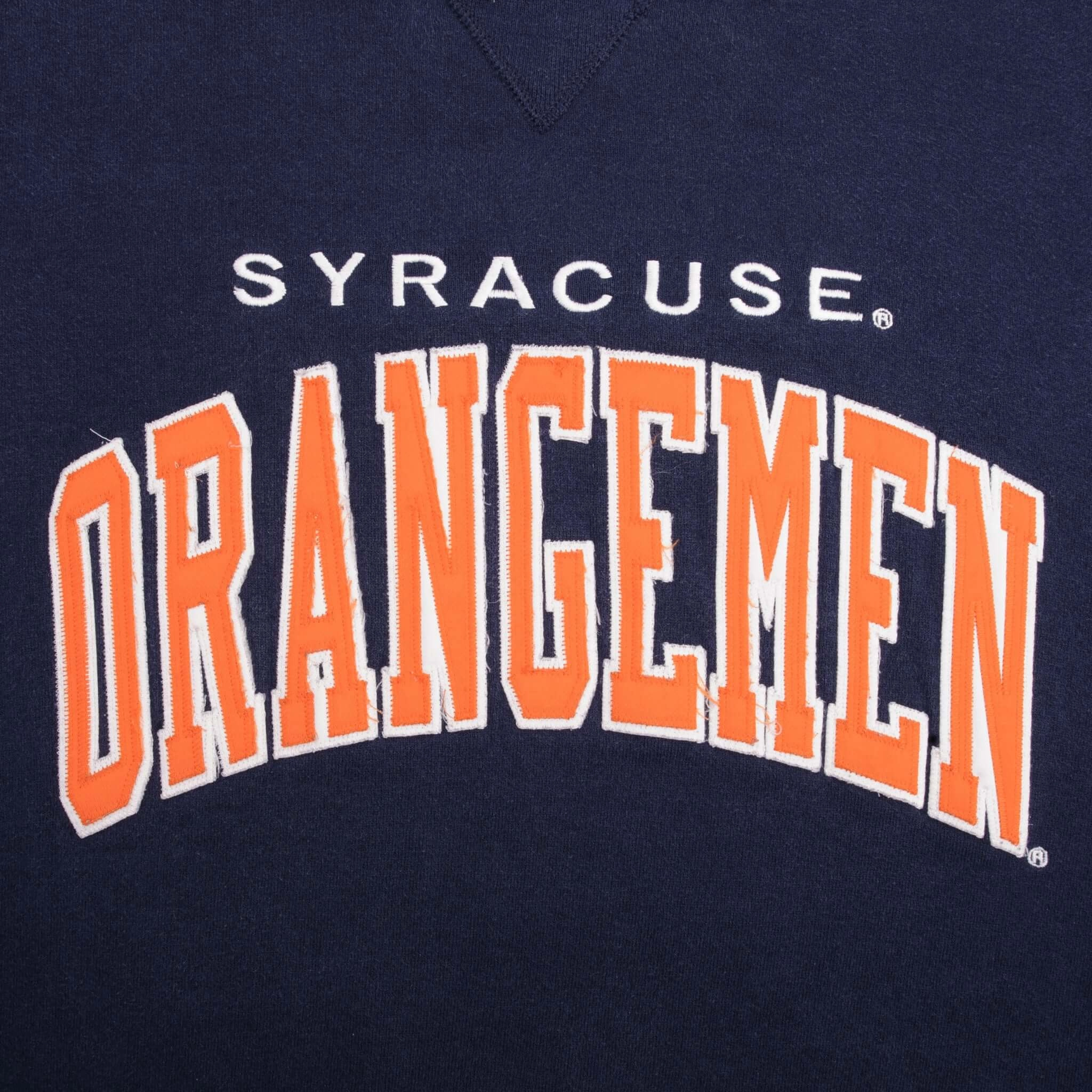 VINTAGE RUSSEL ATHLETIC NCAA SYRACUSE ORANGEMEN SWEATSHIRT 1990S LARGE MADE USA