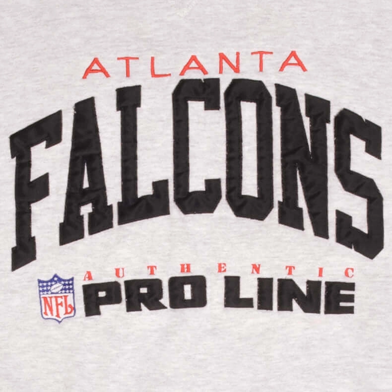VINTAGE RUSSEL ATHLETIC NFL ATLANTA FALCONS 1990SGREY SWEATSHIRT XL MADE USA