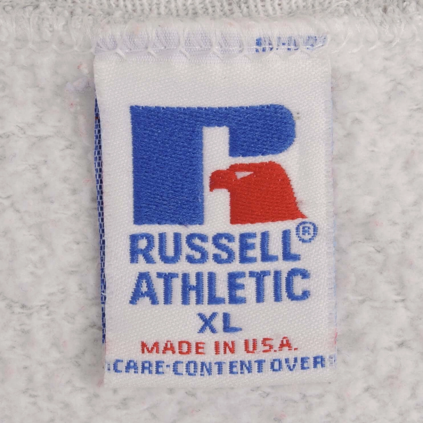 VINTAGE RUSSEL ATHLETIC NFL ATLANTA FALCONS 1990SGREY SWEATSHIRT XL MADE USA