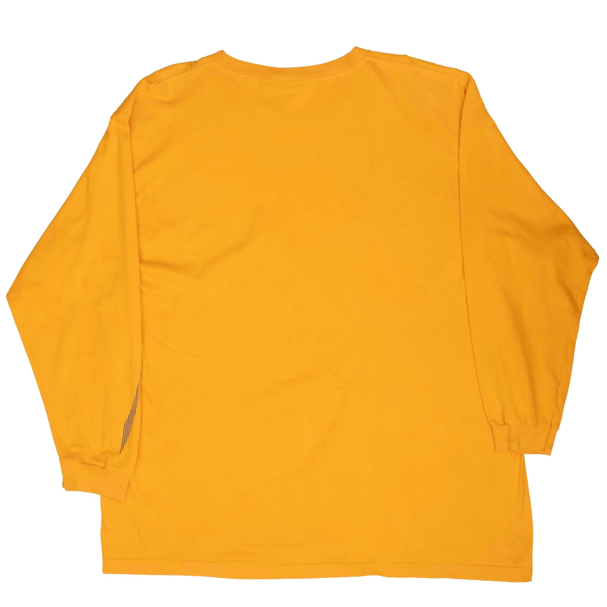 VINTAGE STARTER ATHLETIC YELLOW LONG SLEEVE TEE SHIRT 1990S XL