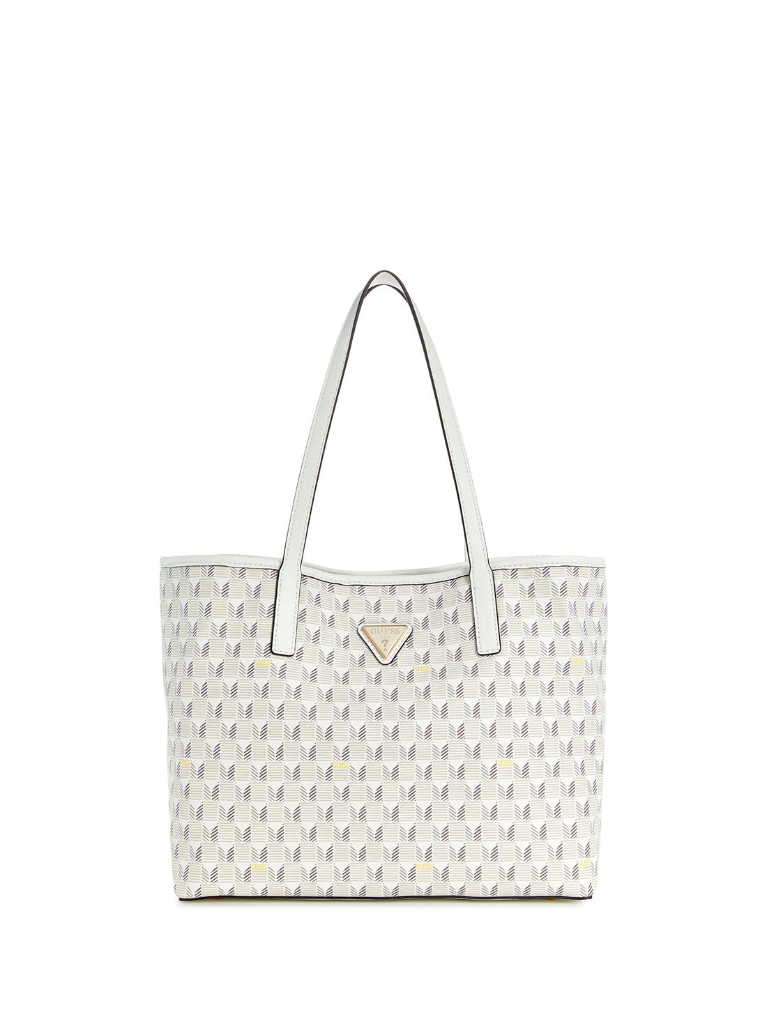 White Logo Vikky 2 in 1 Tote Bag